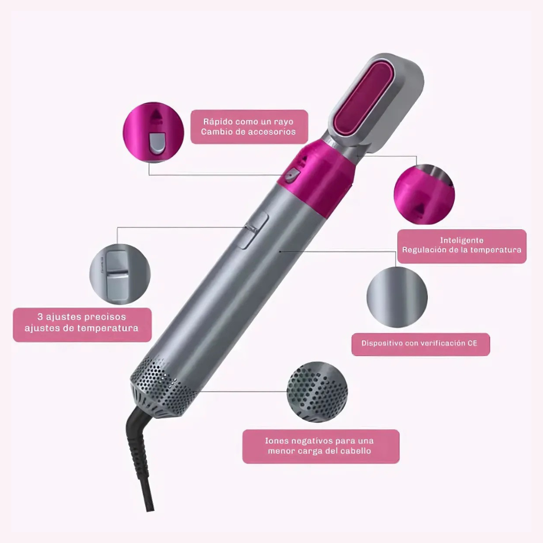 ShineFlex® l Peine 5 en 1