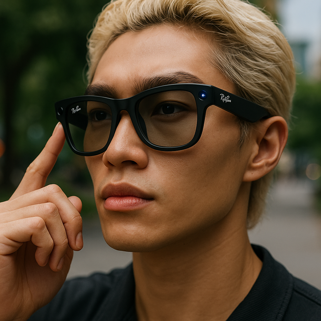 Lentes de Sol Smart l Ray-Ban Meta Wayfarer®