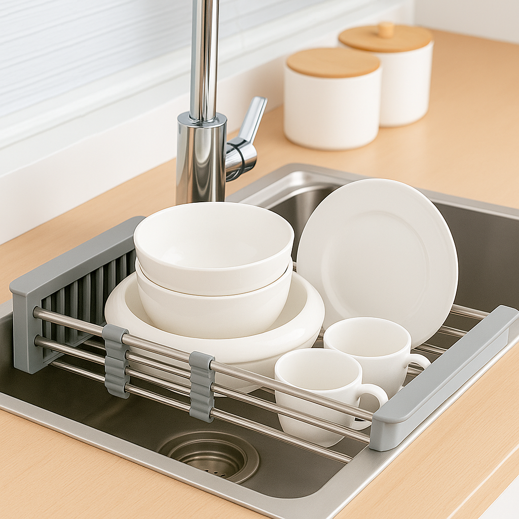 MultiRack® l Escurridor Extensible de acero inoxidable