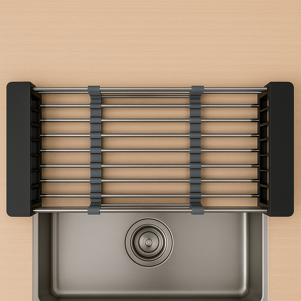 MultiRack® l Escurridor Extensible de acero inoxidable