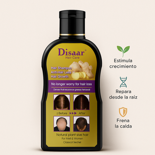 DISAAR® - Shampoo capilar anticaída y para el crecimiento del cabello