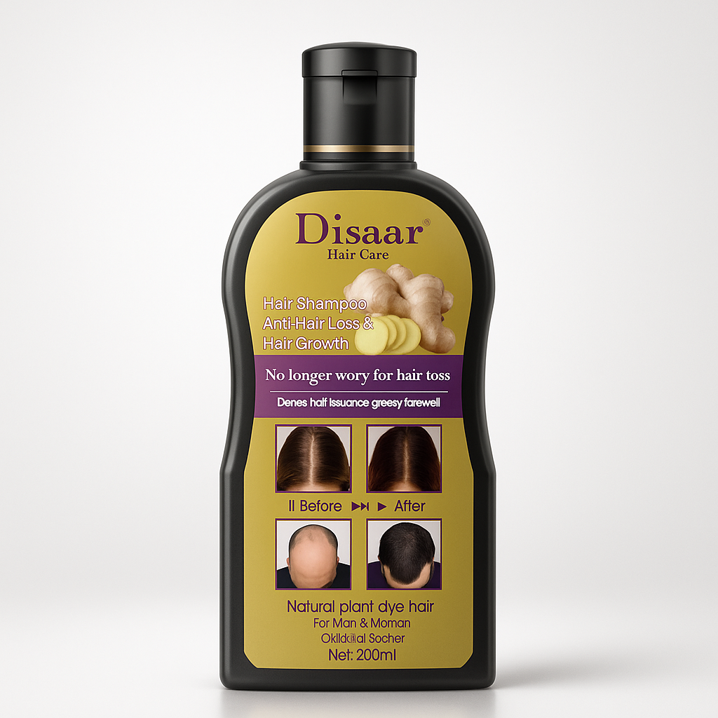 DISAAR® - Shampoo capilar anticaída y para el crecimiento del cabello