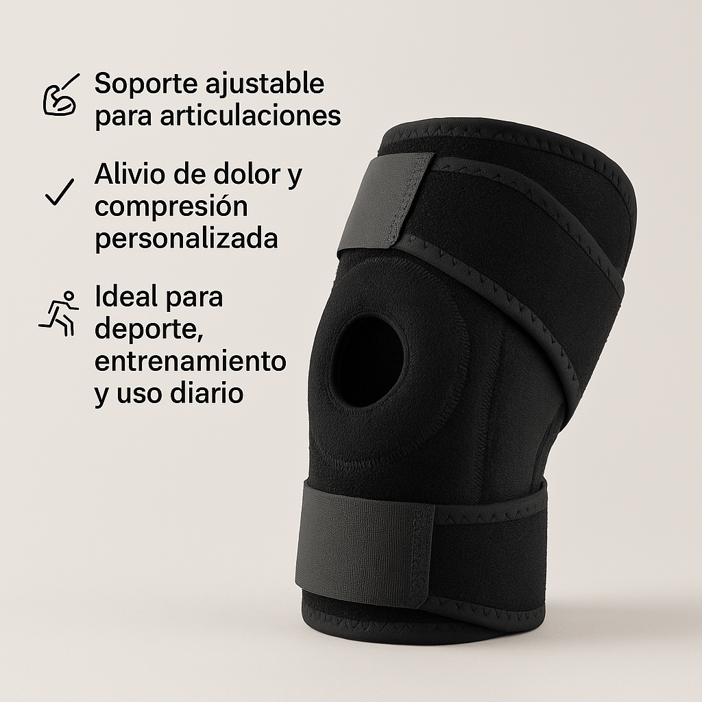 ProFit 360° – Rodillera de compresión ajustable para soporte y alivio de dolor