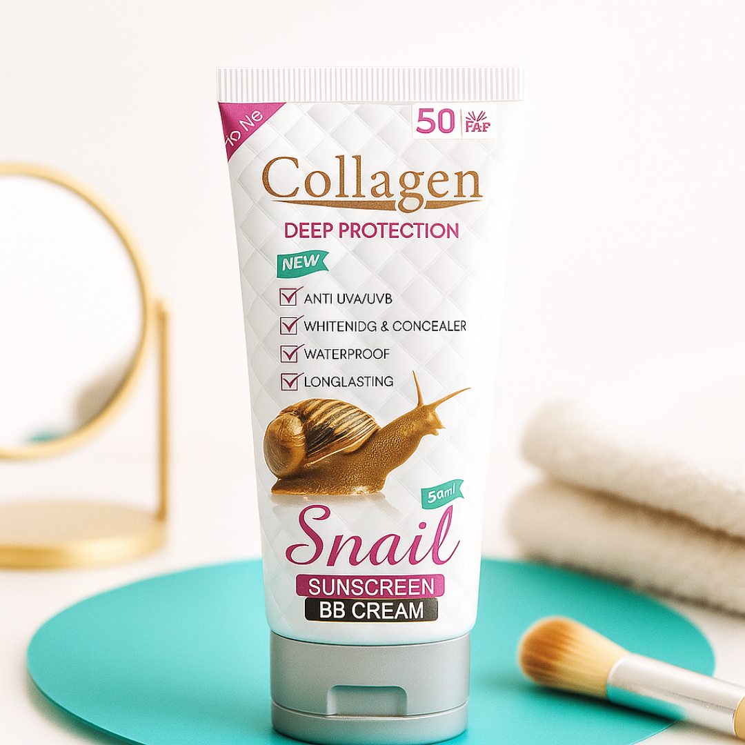 Collagen® – Crema BB de colágeno de caracol con protector solar FPS 50