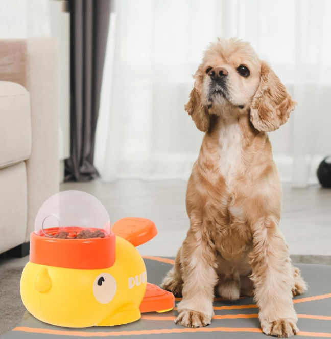 DuckFeed® – Dispensador interactivo de comida para mascotas